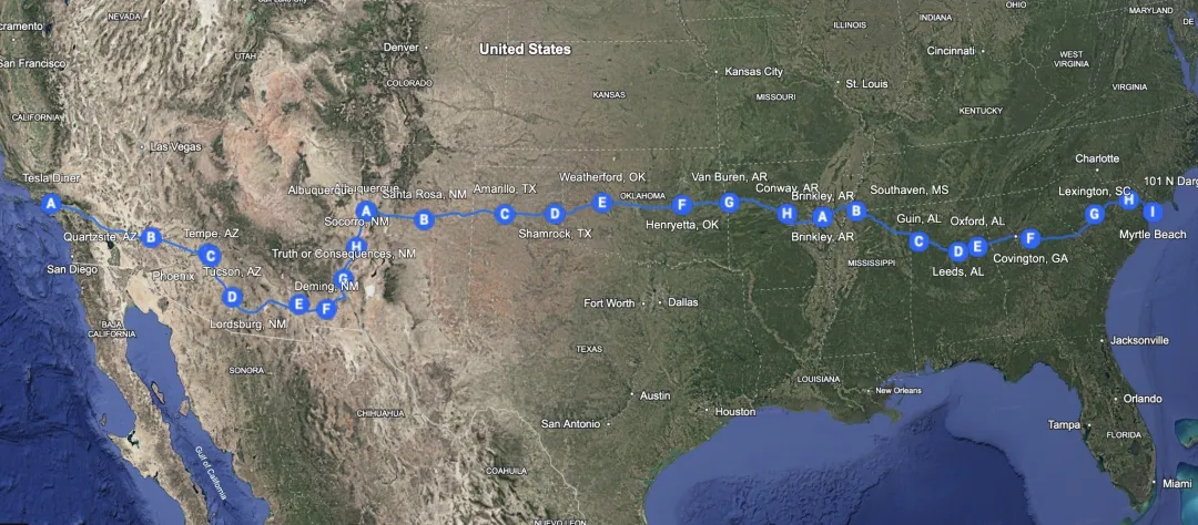 Driving Map