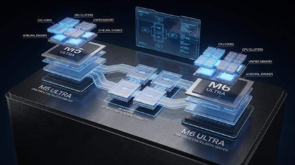 Apple M6 vs M5 Ultra：2nm 架构与 AI 性能