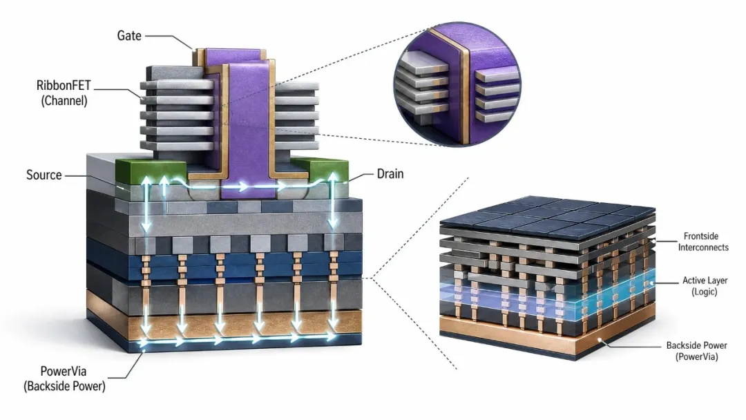 Intel 18A RibbonFET