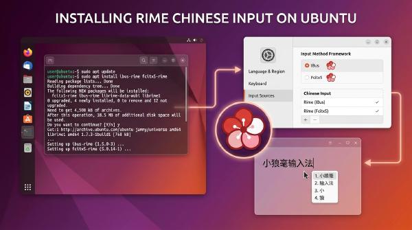 Ubuntu 中文输入法：Rime 中州韵完整安装与配置指南