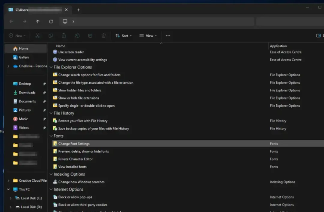 Windows 11 God Mode