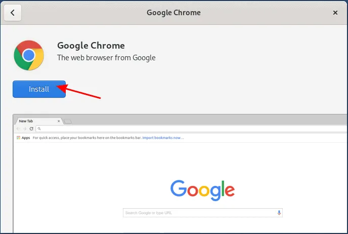 Install Google Chrome