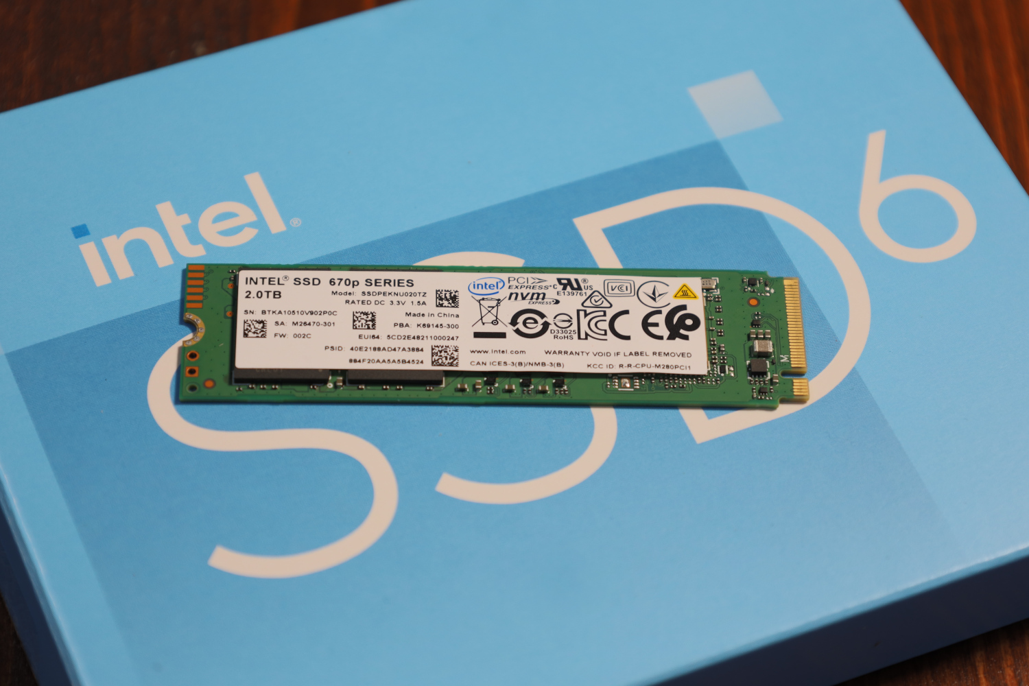 Intel 670p 2tb M 2 Nvme Ssd评测报告 Ai嵌入式开发