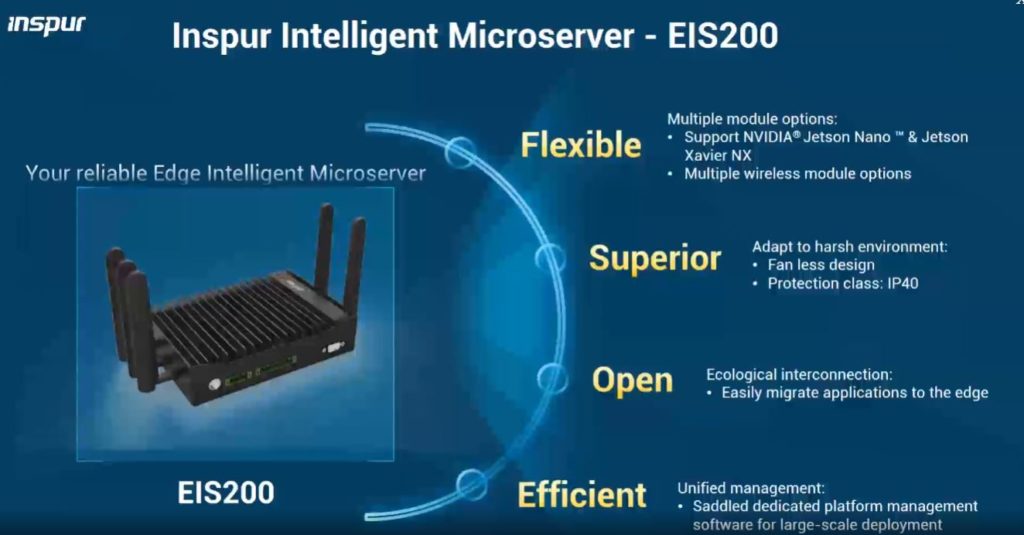 Inspur EIS 200 Edge Server Overview