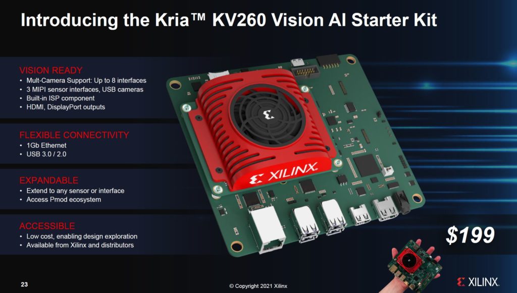 Xilinx Kria KV260 Starter Kit